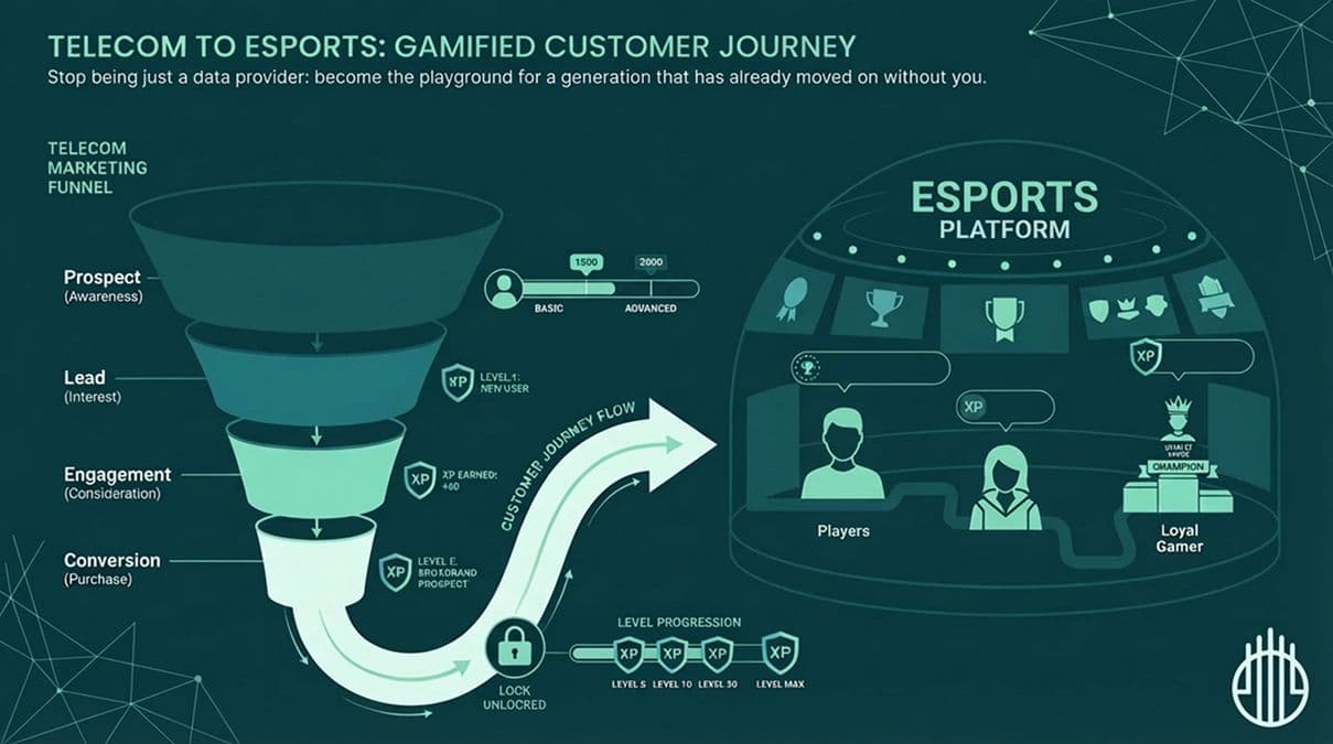 Esports: Acquisition and Retention Channel for Telecom Operators